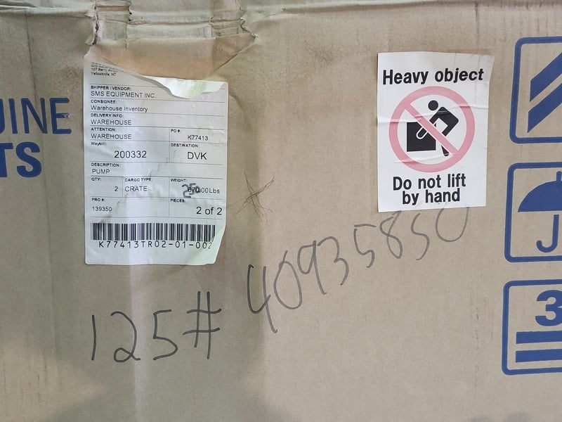 Komatsu #705-52-42090, hydraulic pump, new - Image 3