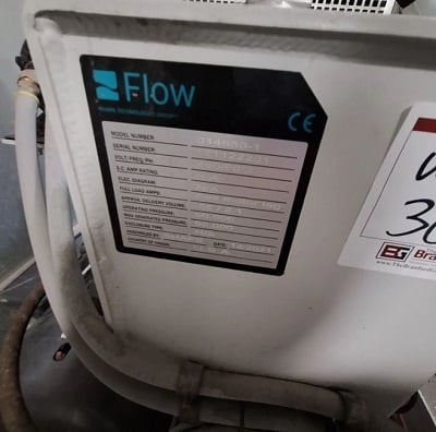 Flow #Mach-200-3020-Pivot, EX dual intensifier, 118" X, 79" Y, 8" Z, 400 IPM, 60000 psi, 2021 - Image 7