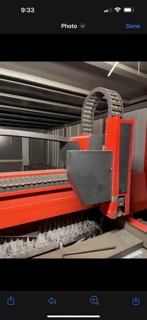 Bystronic #BySmart-3015, 6000 watt fiber laser, 5' x 10' table, Flying Optic, 122" X, 62" Y, 4" Z, 2018 - Image 5