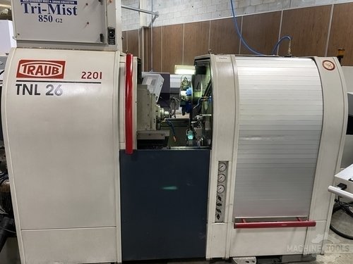 Traub #TNL26, Swiss Type CNC Lathe - Image 5