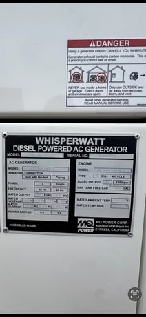 150 KW Multiquip #DCA-150USJ2, enclosed generator, rebuilt - Image 10