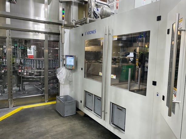Krones #Modufill-PET, 54000 BPH high speed water bottling line, 2017 - Image 3