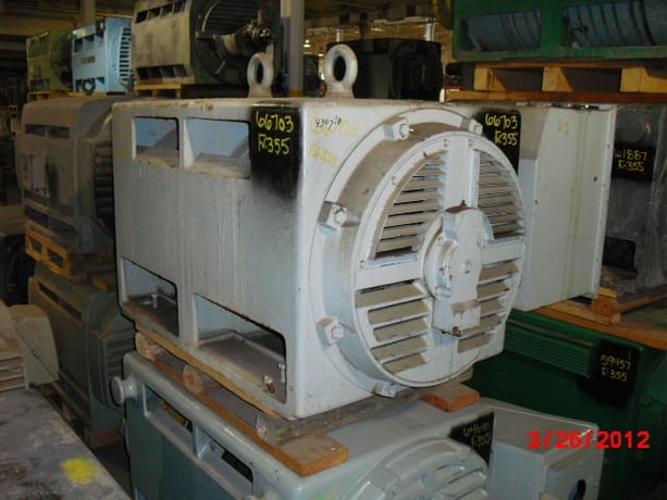 700 HP 3600 RPM Toshiba, Frame 355LL, Drip-Proof Ball Bearing, 480 Volts - Image 2