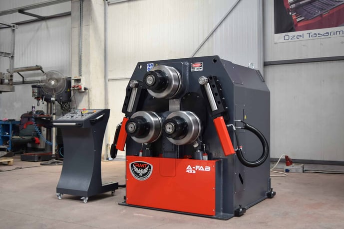 RMT #A-FAB-HD-433, hydraulic angle roll, new (3 available) - Image 2