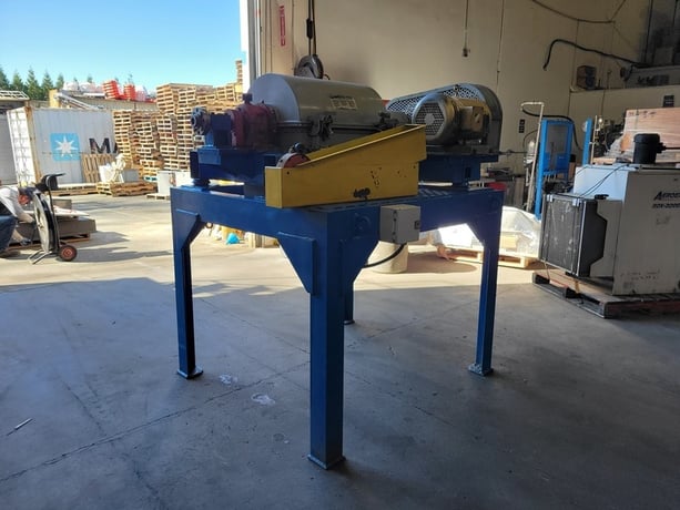 8" x 21.6" IHI #HS-204L0S, continuous centrifuge, 5000 RPM, 15 GPM, 15 HP, lube system - Image 5