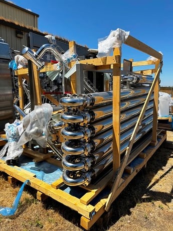 Alfa-Laval #Steritherm-PHE, 27000 kg/hr., media, 119 GPM, Stainless steel, unused, 2019 - Image 3