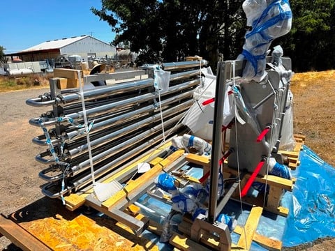 Alfa-Laval #Steritherm-PHE Sugar 7000 kg/hr., 66 GPM, 316 Stainless Steel, unused, 2019 - Image 5