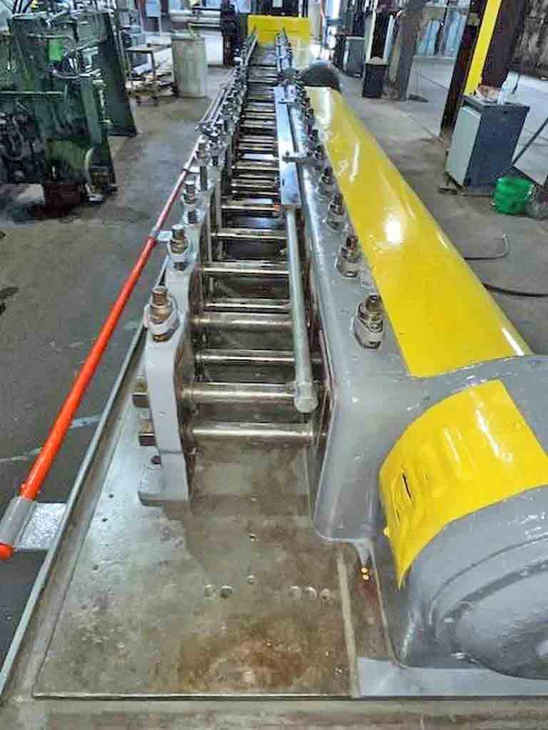 28 Stand, Tishken #HMW-1-1/2, rollformer, 1.5" shaft diameter, 8" roll space, 9" horizontal centers, 4"-8" - Image 4