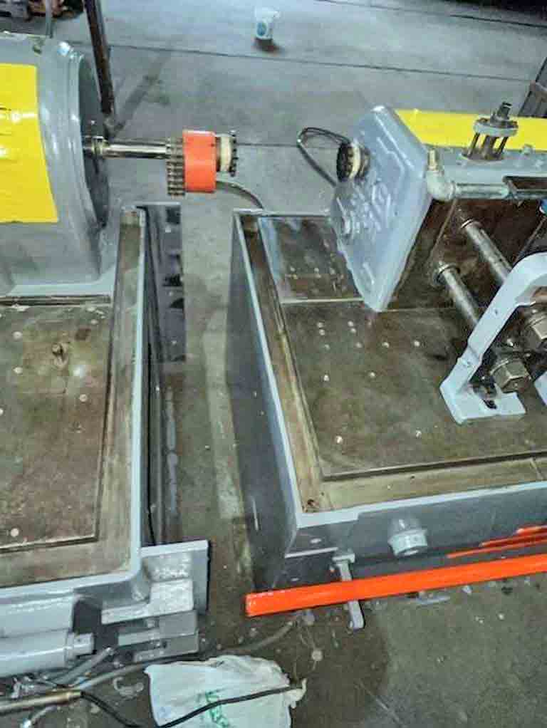28 Stand, Tishken #HMW-1-1/2, rollformer, 1.5" shaft diameter, 8" roll space, 9" horizontal centers, 4"-8" - Image 8