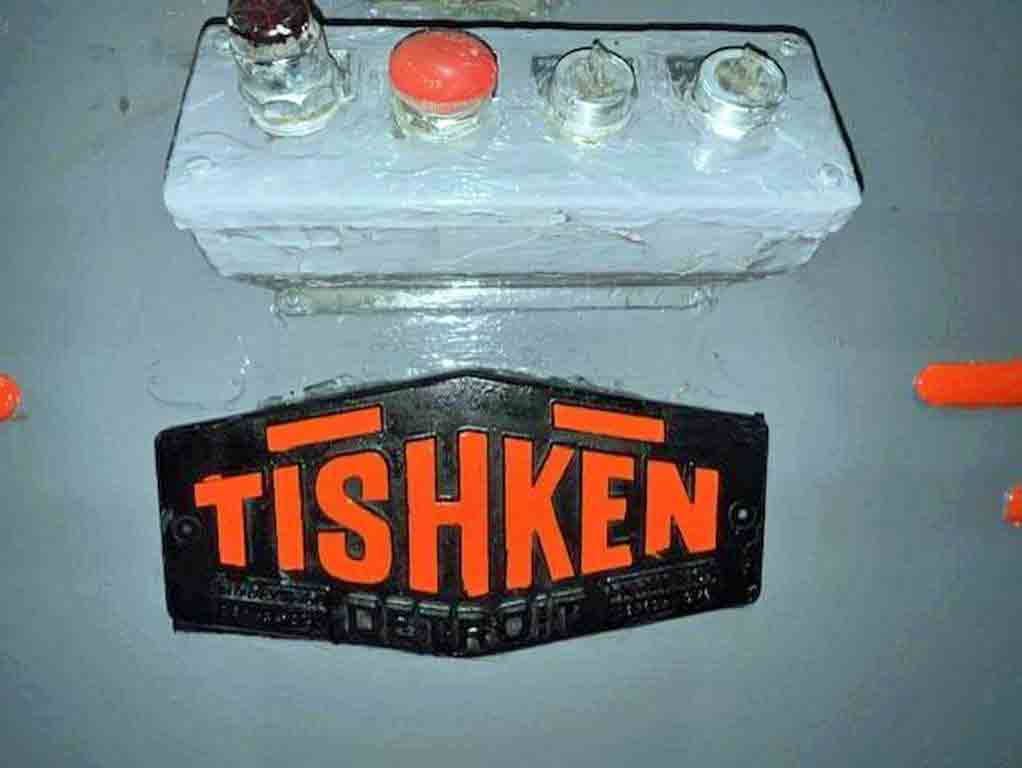 28 Stand, Tishken #HMW-1-1/2, rollformer, 1.5" shaft diameter, 8" roll space, 9" horizontal centers, 4"-8" - Image 9