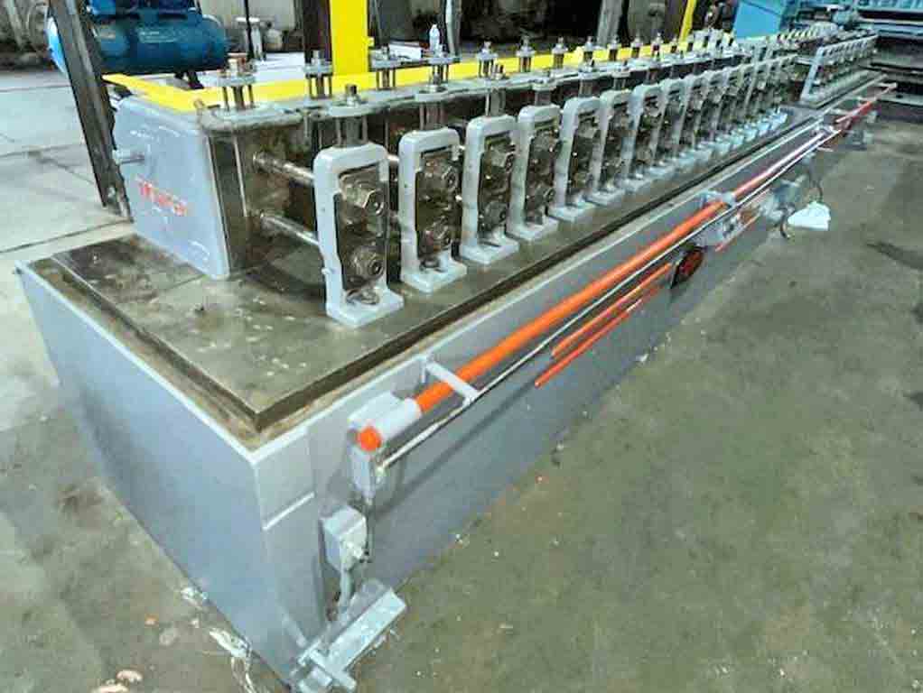 28 Stand, Tishken #HMW-1-1/2, rollformer, 1.5" shaft diameter, 8" roll space, 9" horizontal centers, 4"-8" - Image 10