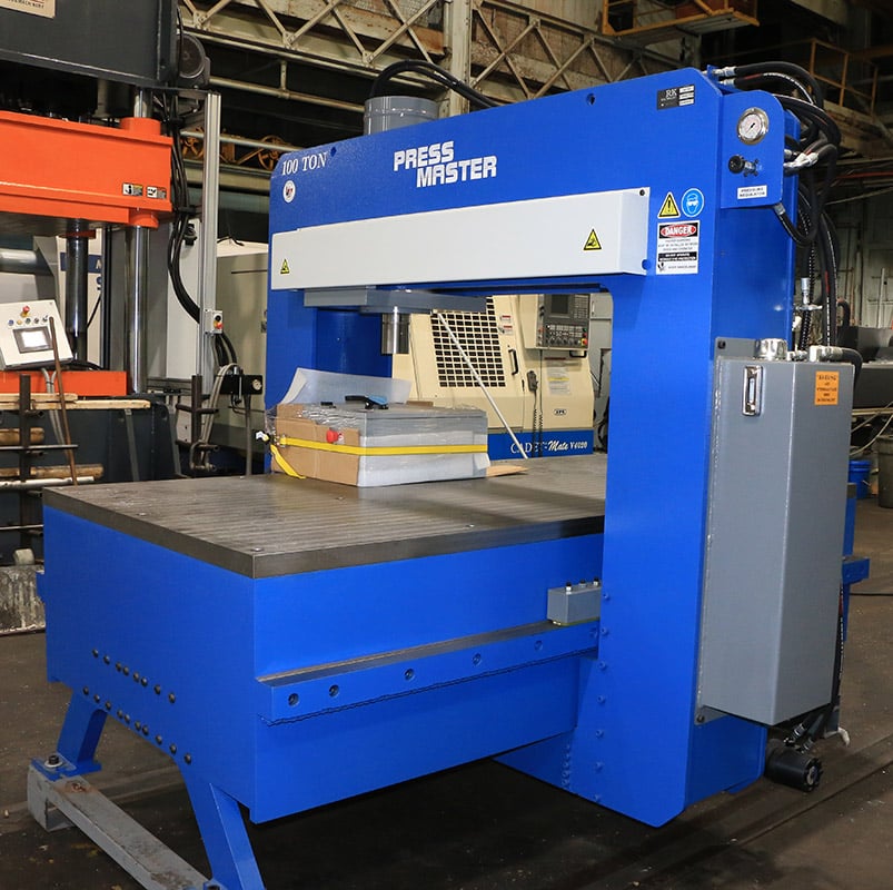 100 Ton, Press Master #GSP-100T, H-Frame hydralic press, gantry style, #148556 - Image 2
