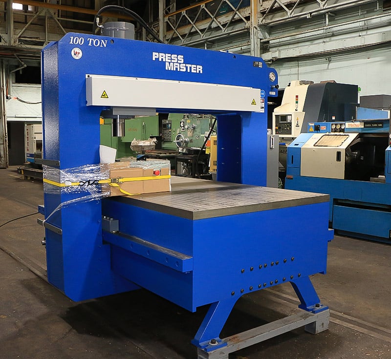 100 Ton, Press Master #GSP-100T, H-Frame hydralic press, gantry style, #148556 - Image 3