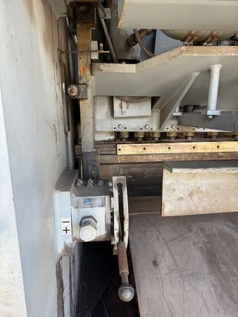 1/2" x 8' Atlantic #HDG8X1/2, hydraulic shear, 42" programmable Back Gauge, hydraulic holddowns, front - Image 10