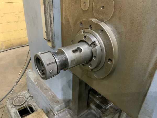 3" Wotan #B85T, horizontal boring mill, 35-1/2" x 29-1/2" T-slotted rotary table, 26" spindle travel, 36" - Image 7