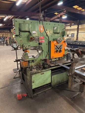 6" x 6" x 0.5" Peddinghaus #Peddimax-110/140, ironworker, 10 HP, 2" stroke - Image 6