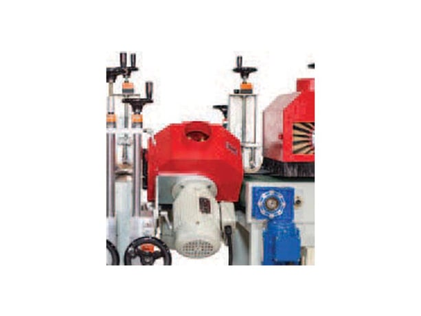 12" Northtech #NT-MBS12-2T1R10L, 4-Head Lineal Brush Sander, 1/4"-6" thickness, 30" min. Work length - Image 7