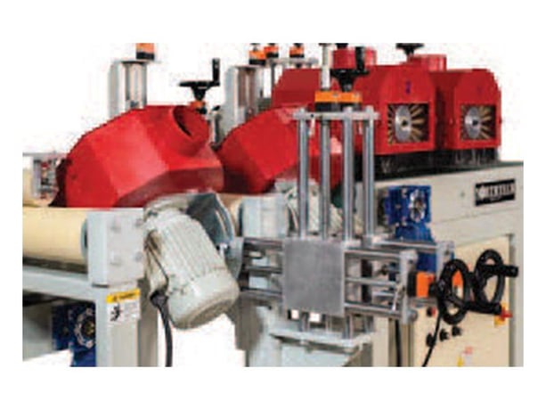 12" Northtech #NT-MBS12-2T1R10L, 4-Head Lineal Brush Sander, 1/4"-6" thickness, 30" min. Work length - Image 8