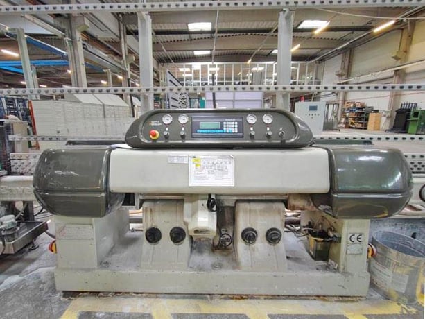 Bavelloni #GEMY-6, Straight-Line Edging Machine, 6-Spindle, R-L direction, 3-35 mm Glass Thickness, 0.5-5 - Image 4
