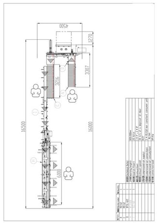 Cam-Wood #IAH-SC, End-Less Auto Finger Jointer System, 1/2" -3" thick x 1.4"-10" width Timber Work Size, 18 - Image 2