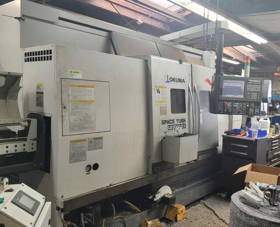 Okuma #LB-3000EX-LI/800BB-MYM, CNC Turning Center, 2011 - Image 1