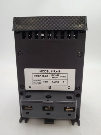 Motortronics #RX-5, Motor Protection Relay, 5 A, 208/600 V, 85/265 coil Volts - Image 3