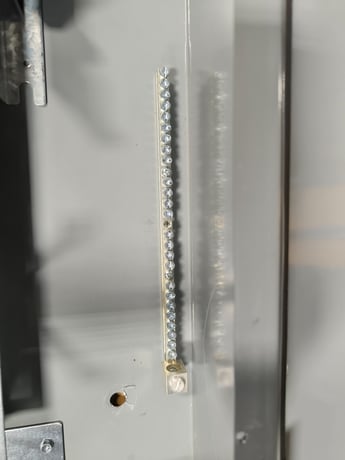 225 Amp. Square D, NQ430L2C, Panelboard Switch, 240 VDC, 48 VDC, 3ph, 4 wire, 3R, 30 space, w/ key - Image 8