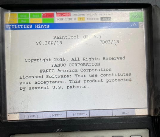 Fanuc, P-250iB/15, paint robot, less than 600 hours, 2015 - Image 6