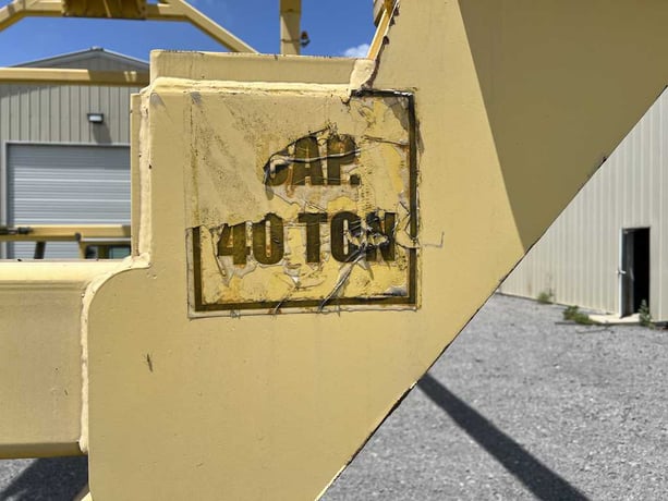 40 Ton, Combilift #SC3, mobile crane lift, 80" coil width, 8.8' vertical lift, John Deere engine - Image 9