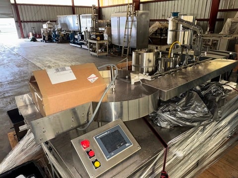 M & O Perry / Filamatic #Monoblock/DAB-8-2-HS, piston filler, crimper, Stainless Steel - Image 2
