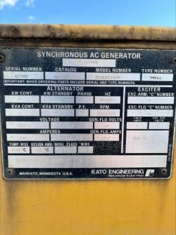 Caterpillar #3508, industrial engine 95Y00774 Locomotive - Image 3