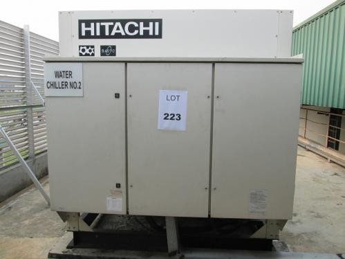 103 Ton, Hitachi #RCUG-150AHYZ1 H-Series, air cooled chiller, R407c refrigerant - Image 2