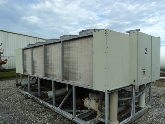 110 Ton, Trane #RTAA, air cooled chiller, R-22 refrigerant, 460 V. - Image 1
