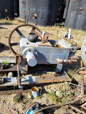 30 GPM, National Oilwell #A-334, triplex injection pump - Image 2