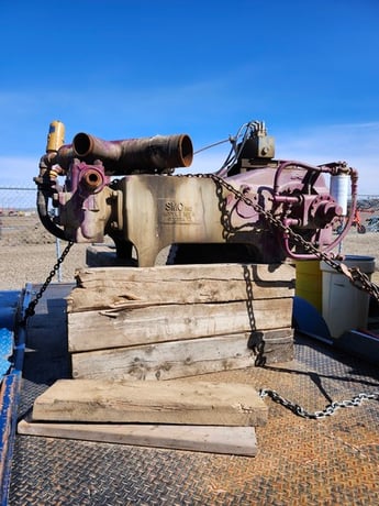 47 GPM, SMC #T-165-5, triplex injection pump - Image 1