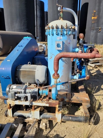 30 GPM, Oilwell #A-334, triplex injection pump, 100 HP - Image 6