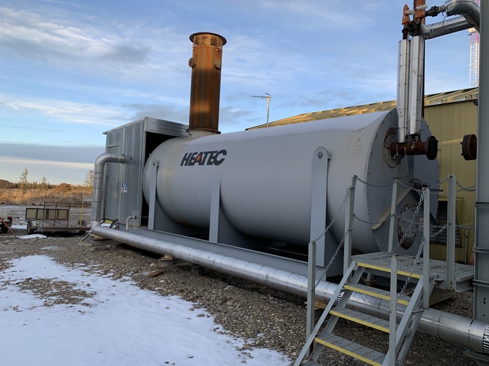 15 MMBTU/Hr HTH Heatech, glycol boiler, 200 psi, 700°F, 1999 - Image 3