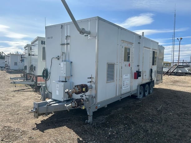 220 HP Gardner Denver #SSQG99B, screw compressor, 1-stage, Caterpillar G3306 NG engine, 2009 - Image 6