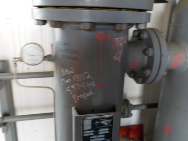 95 HP Gardner Denver #SSHBG, screw compressor, 2-stage, 1800 RPM, Caterpillar G3304NA NG engine, 2004 - Image 9
