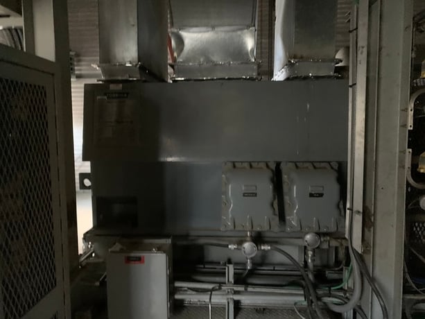 1850 HP White Superior #MW72, reciprocating compressor, 2 throws, 2 stages, 1200 RPM, Toshiba J1858PKF310T - Image 7
