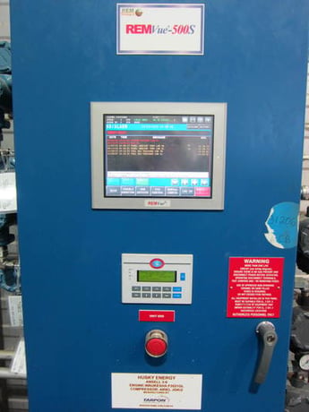 738 HP Ariel #JGK/2, reciprocating compressor, 2 throws, 2 stages, 1200 RPM, Waukesha F3521GSI NG engine, 1991 - Image 7