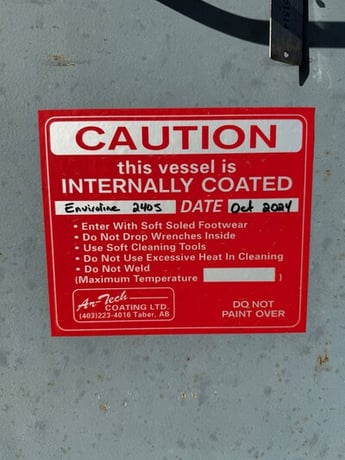100 bbl Double Wall Coated Storage Tank, 2004 - Image 4