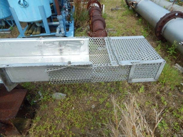 12" wide x 38' long, Rexnord Carrier, Stainless steel vibrating conveyor - Image 2