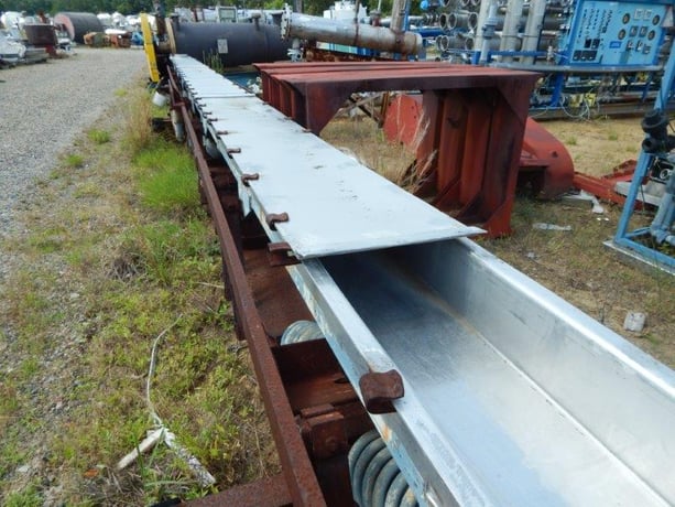 12" wide x 38' long, Rexnord Carrier, Stainless steel vibrating conveyor - Image 4