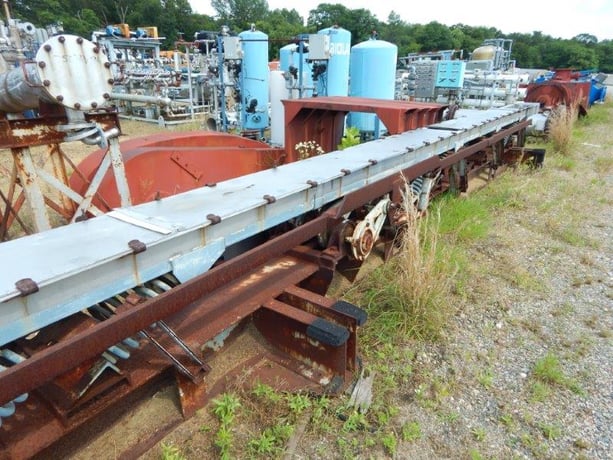 12" wide x 38' long, Rexnord Carrier, Stainless steel vibrating conveyor - Image 5