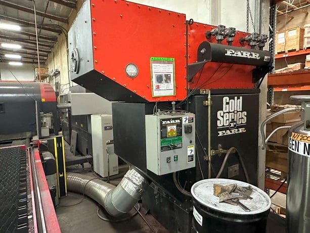Amada #LC-3015F1NT, CNC Co2 laser, 4000 watts, 5' x10'sheet, 121" X, 61" Y, 3.94"Z, NT Control, Orion - Image 6