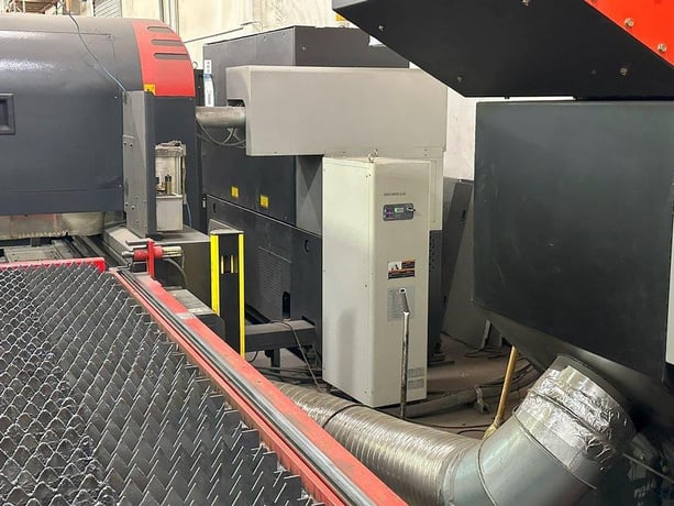 Amada #LC-3015F1NT, CNC Co2 laser, 4000 watts, 5' x10'sheet, 121" X, 61" Y, 3.94"Z, NT Control, Orion - Image 7