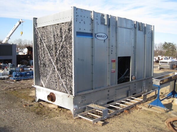 153 Ton, Marley Series #NC1121GS, cooling tower, 460 gpm, 2.5 HP, 1 fan, 1995 - Image 2