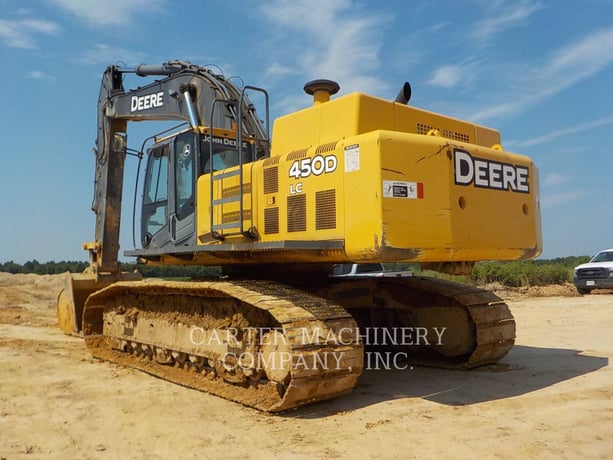 Deere & Co 450 D LC, Crawler Excavator, 14338 hours, S/N: FF450DX913611, 2008 - Image 3