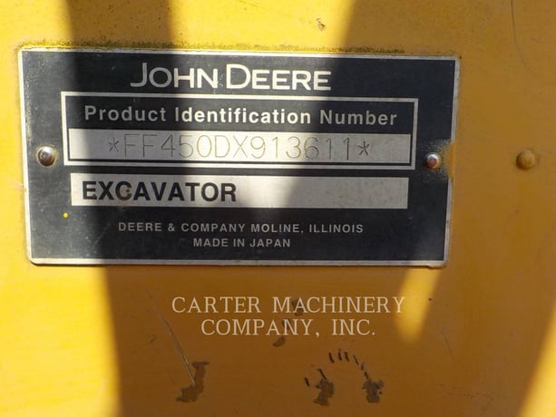 Deere & Co 450 D LC, Crawler Excavator, 14338 hours, S/N: FF450DX913611, 2008 - Image 6